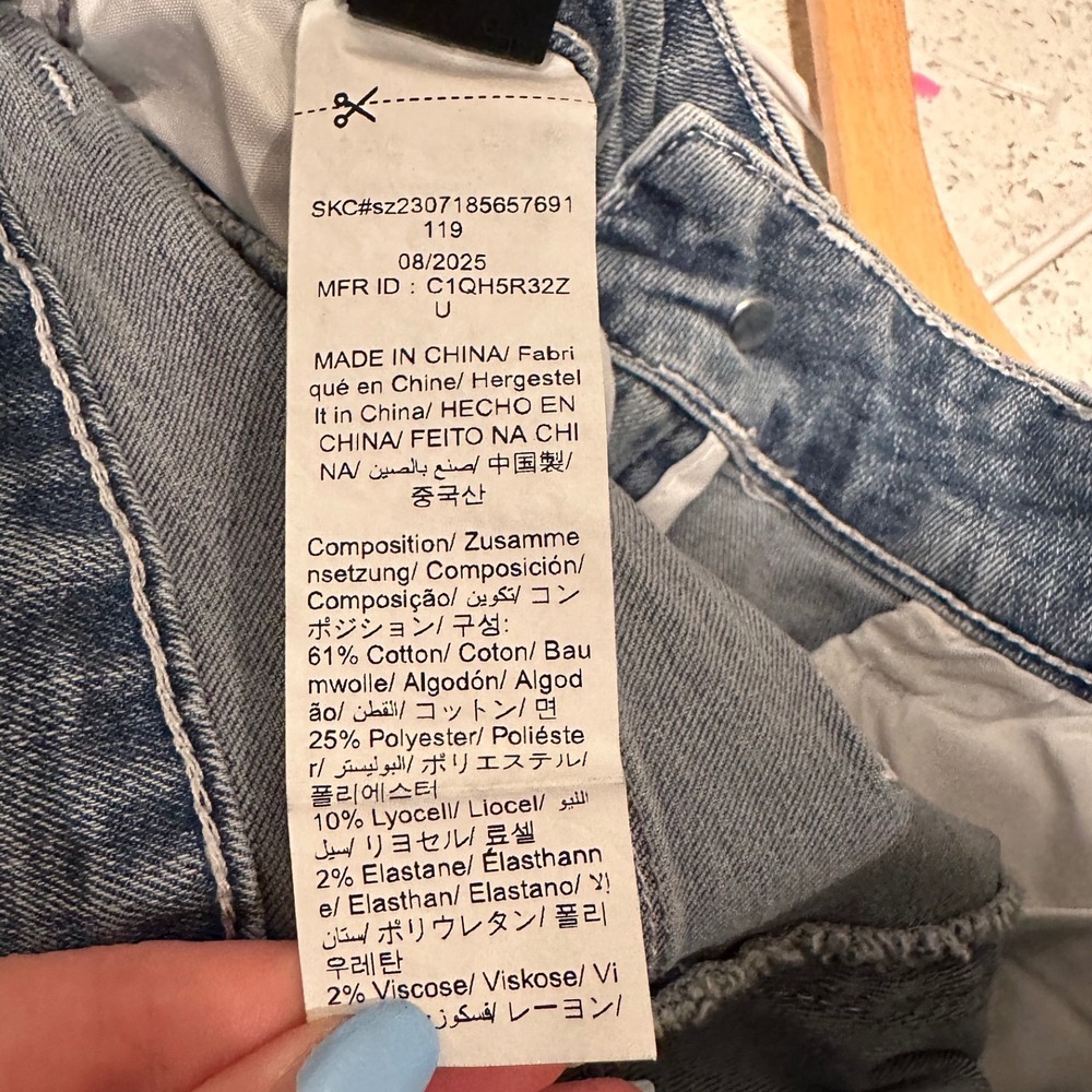 Petite Flare Jeans Y2K Light Wash Stretch Denim Mid Rise‎ Small - Picture 5 of 5